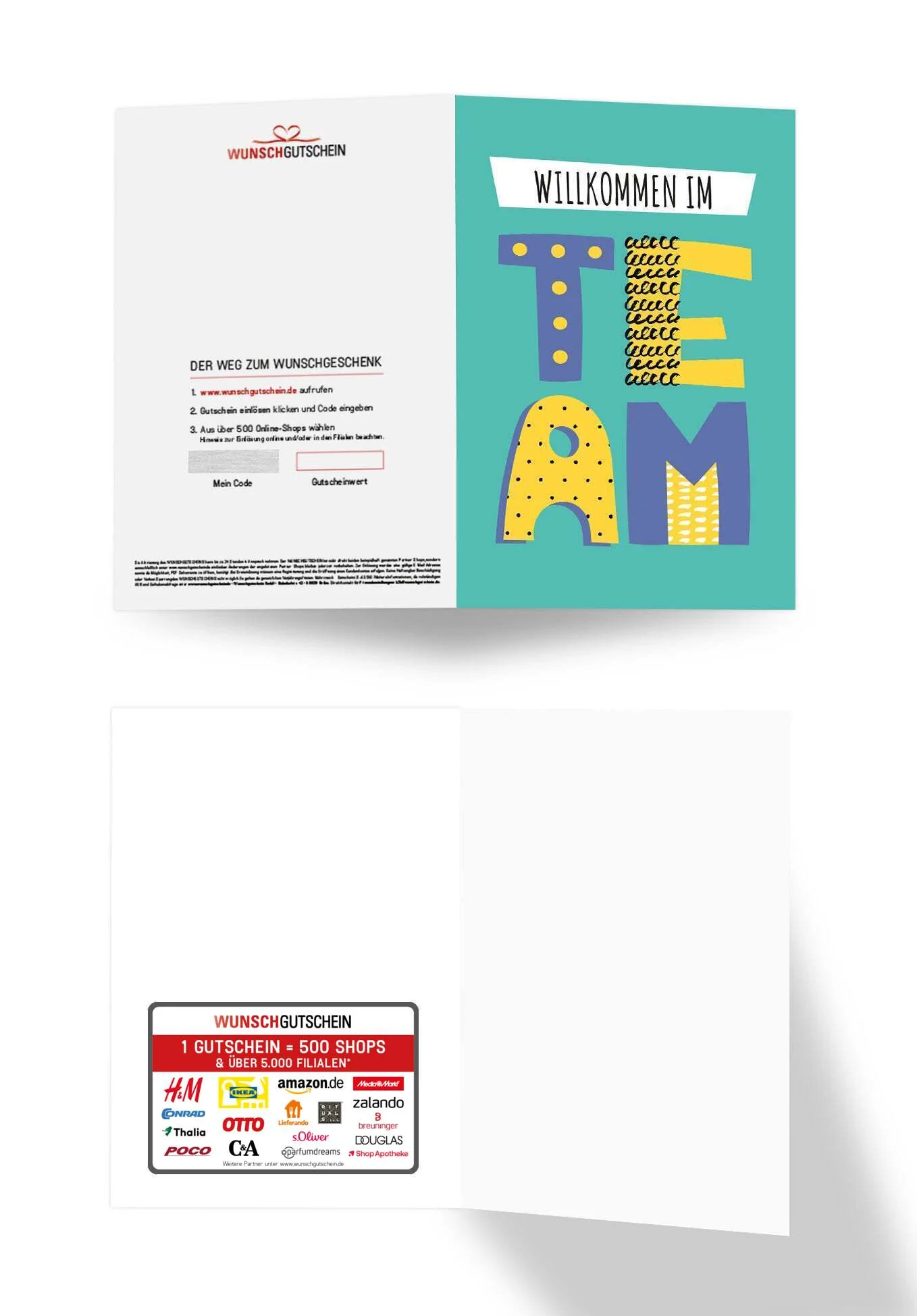 Willkommen im Team - Fun Letter - Image 3