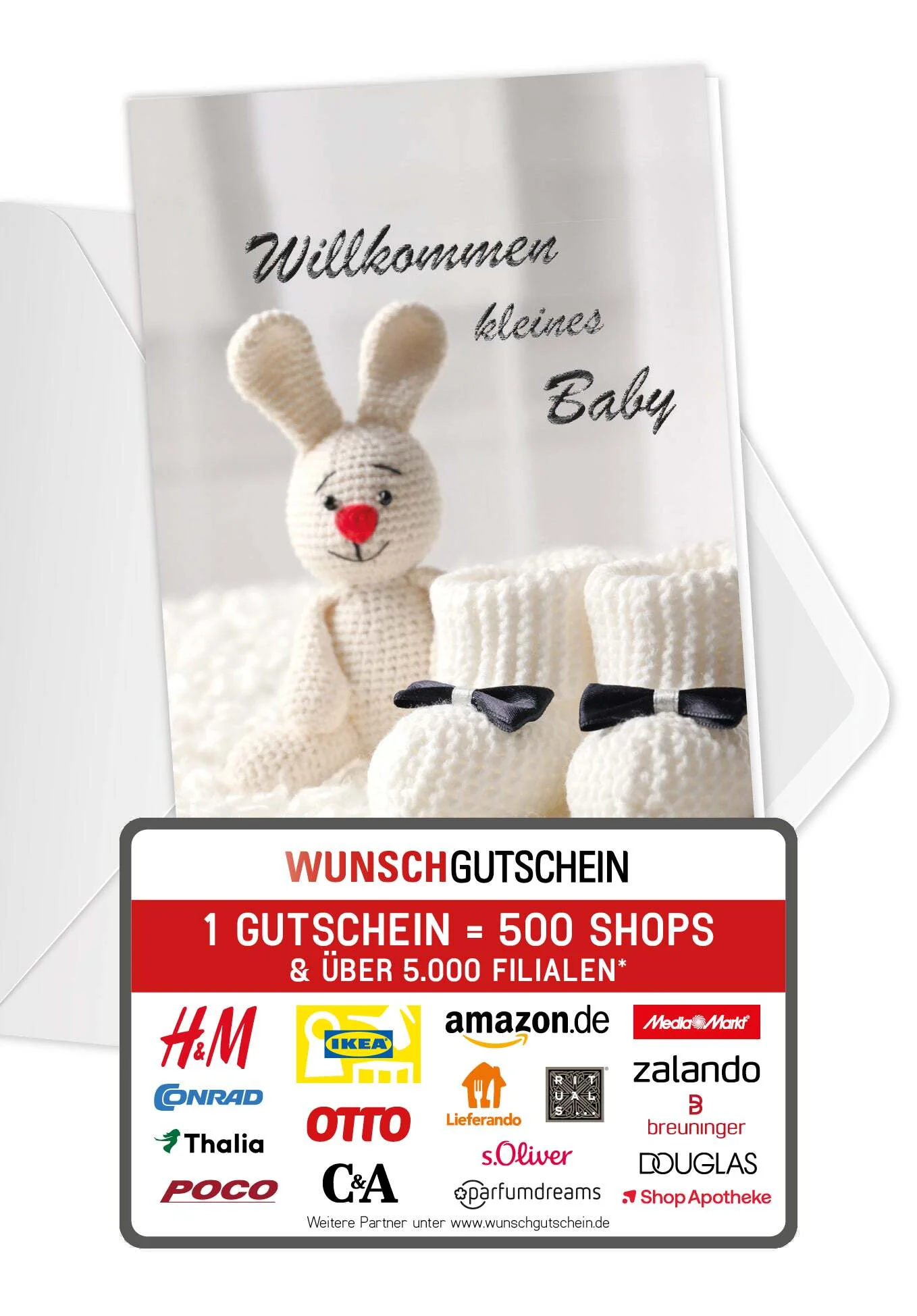 Willkommen kleines Baby - Hase PDF